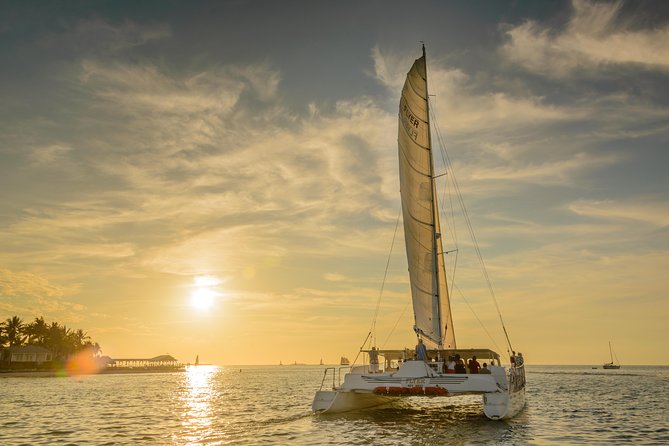 Key West Sunset Sail: Dolphin Watching, Wine, and Tapas - Premium wine, champagne, beer, and soda