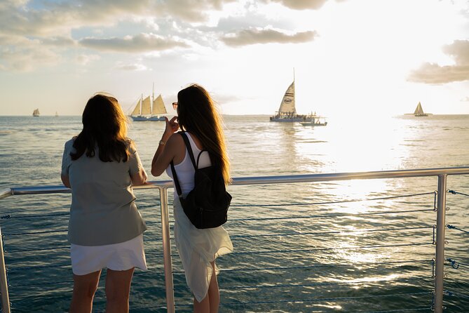 Key West Sunset Sail with Open Bar, Live Music and Hors D'oeuvres - Fort Zachary Taylor and the open horizon