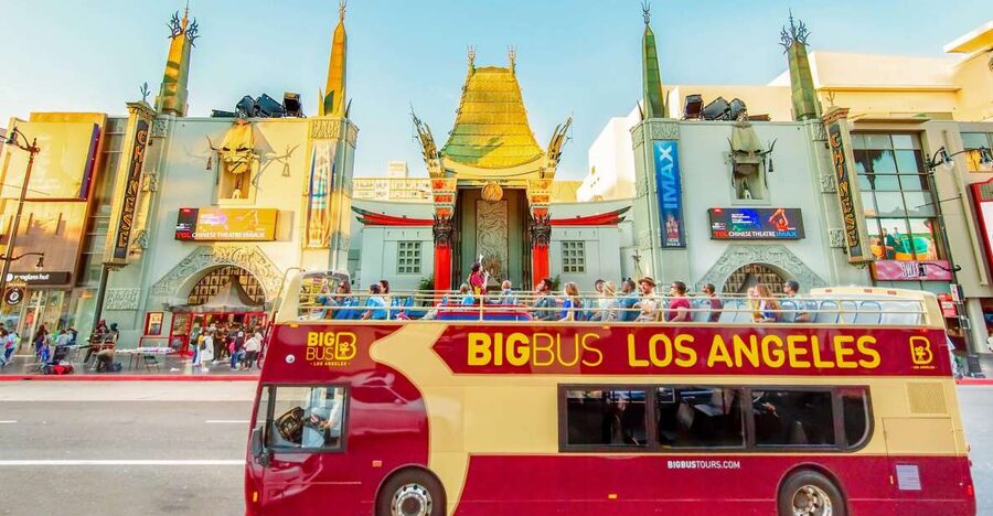 LA: Hop-on Hop-off Tour by Open-top Bus with 19 Stops - Why this bus makes sense in sprawling Los Angeles