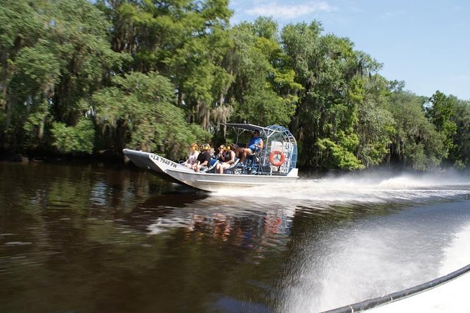 Large Airboat Swamp Tour with Transportation from New Orleans - The ride from downtown to the Louisiana wetlands