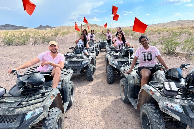Las Vegas Desert ATV Experience - Getting suited up for Mojave dust