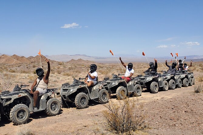 Las Vegas Desert ATV Experience - Sunset colors and desert timing
