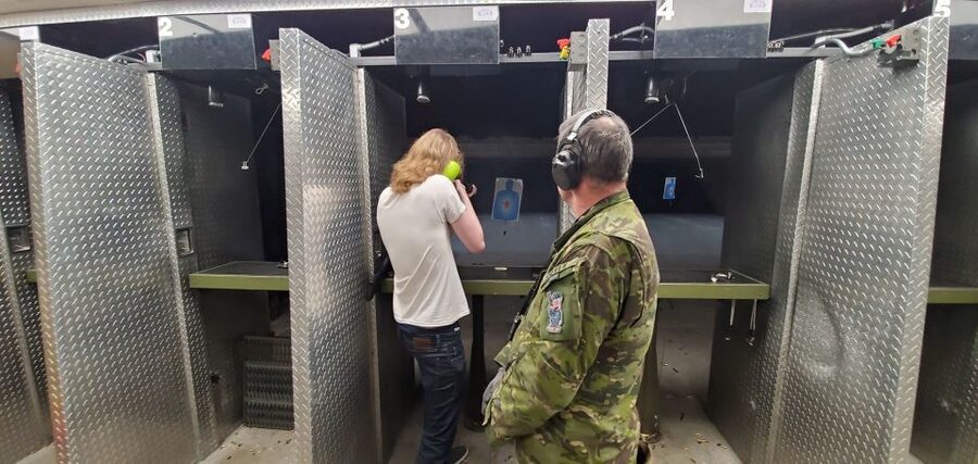 Las Vegas: Firearms Shooting Beginner’s Adventure - The outdoor military vehicle collection
