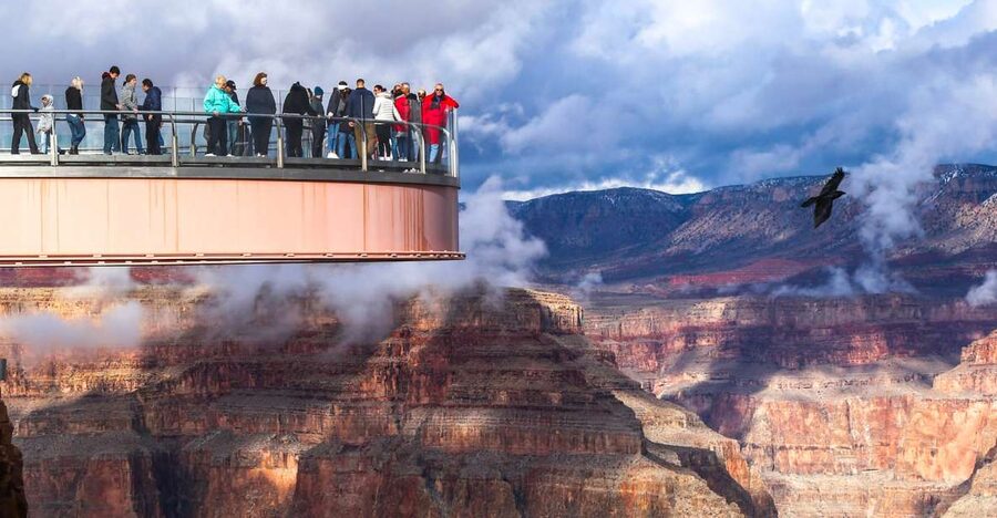 Las Vegas: Grand Canyon West & Hoover Dam Tour + Breakfast - The early Las Vegas pickup