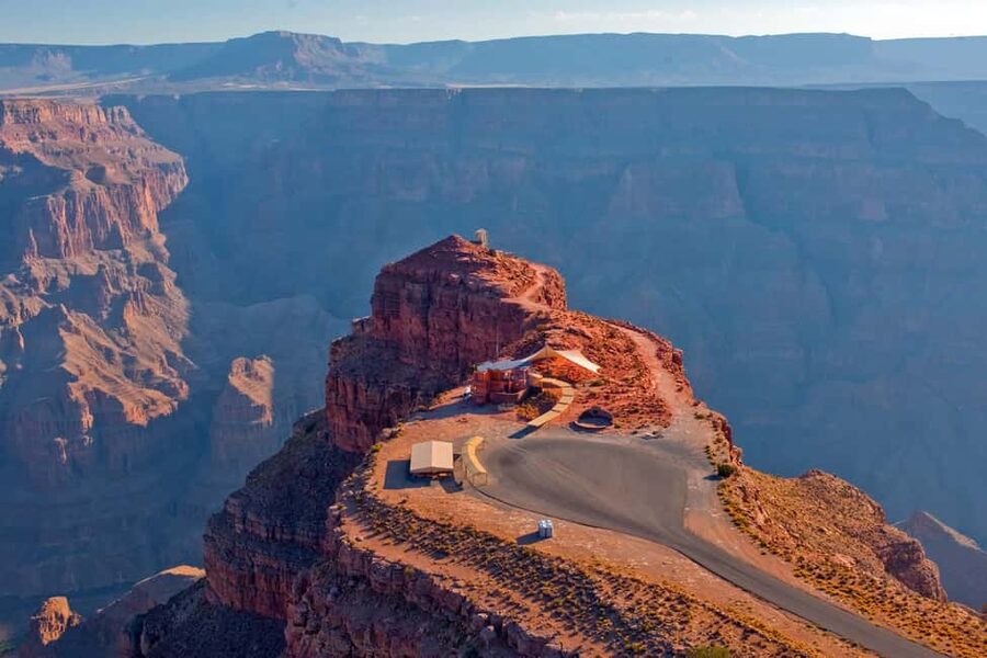 Las Vegas: Grand Canyon West Rim Tour with Optional Skywalk - The bus ride, guide, and meal arrangements