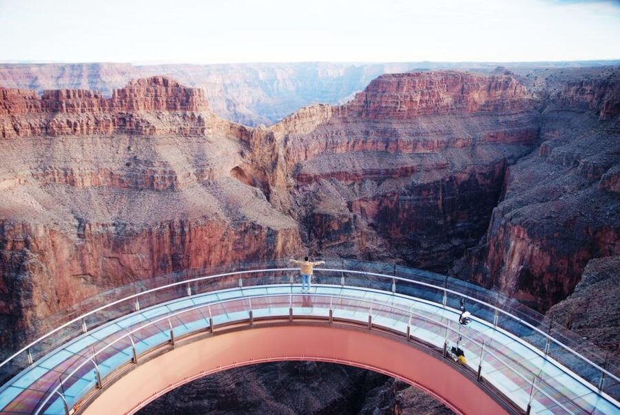 Las Vegas: Grand Canyon West Rim Tour with Optional Skywalk - The Hoover Dam photo stop on the return
