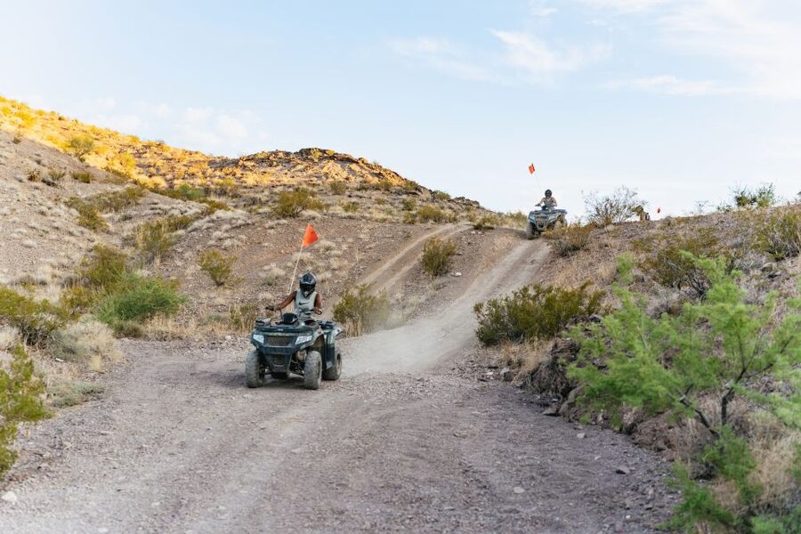 Las Vegas: Guided Las Vegas Desert ATV Tour - From Mandalay Bay to Mojave Desert trails