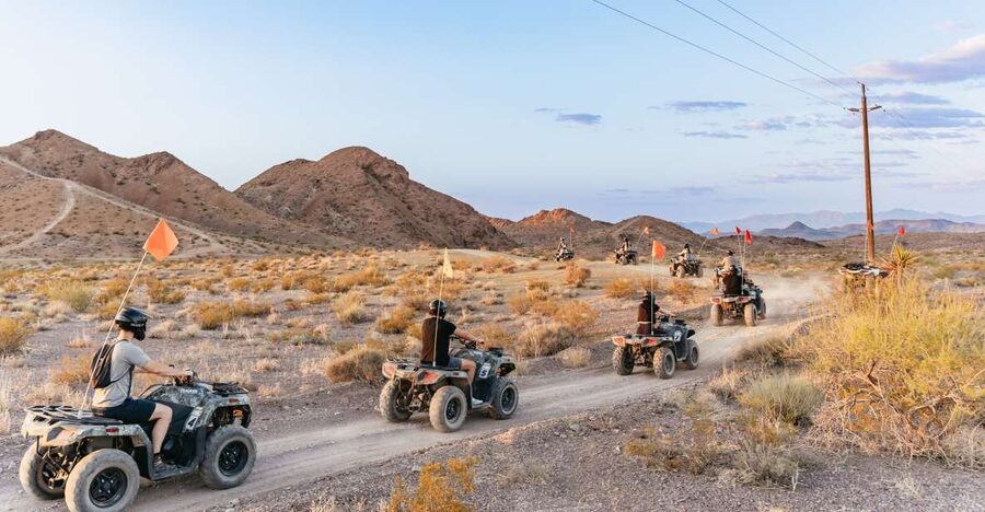 Las Vegas: Guided Las Vegas Desert ATV Tour - Morning heat or sunset color