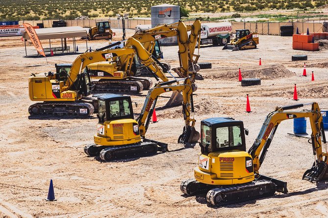 Las Vegas Heavy Equipment Playground: Dig, Push, and Play! - Safety first: vest, hard hat, waiver, and breathalyzer