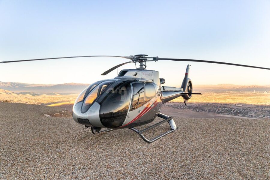 Las Vegas: Helicopter Night Flight over the Strip - Optional food tour with 12-plus dishes