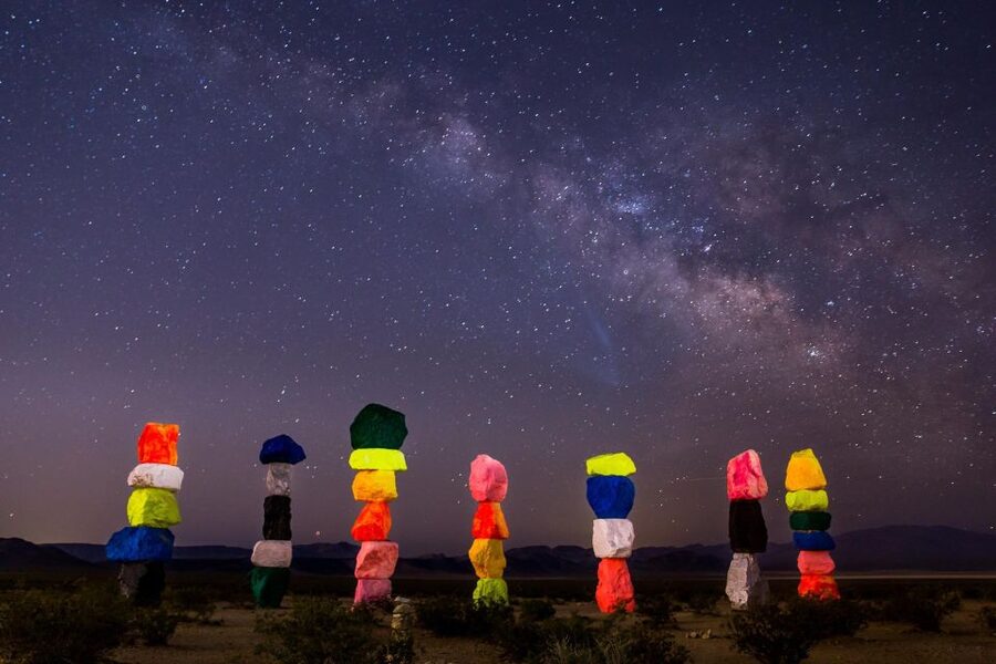 Las Vegas: Mojave Desert, 7 Magic Mountains, Vegas Sign Tour - What $49 per person really gets you