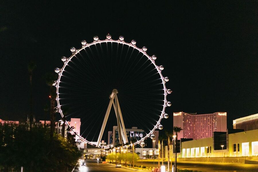Las Vegas: Sightseeing Night Tour by Open-top Bus - Fremont Street brings a different Las Vegas