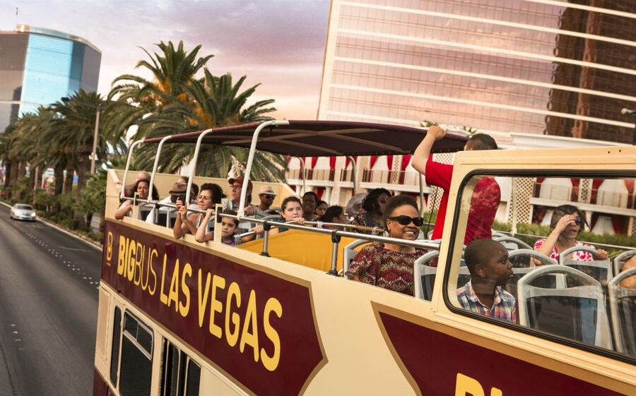 Las Vegas: Sightseeing Night Tour by Open-top Bus - Is $58 good value for two hours?