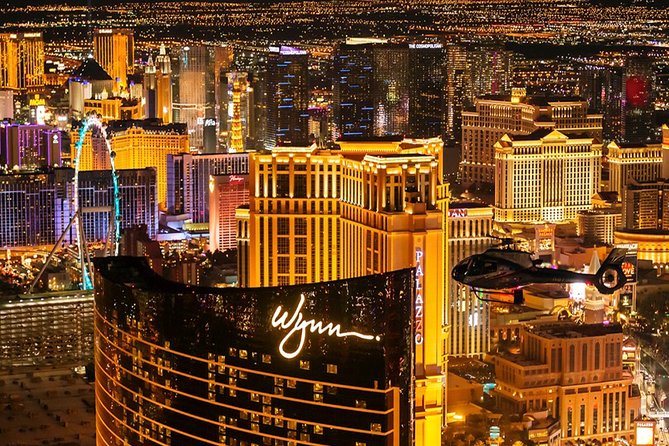 Las Vegas Strip Helicopter Night Flight - From check-in to the runway