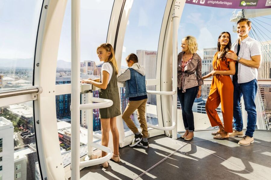 Las Vegas Strip: The High Roller at The LINQ Ticket - High Roller highlights at a glance