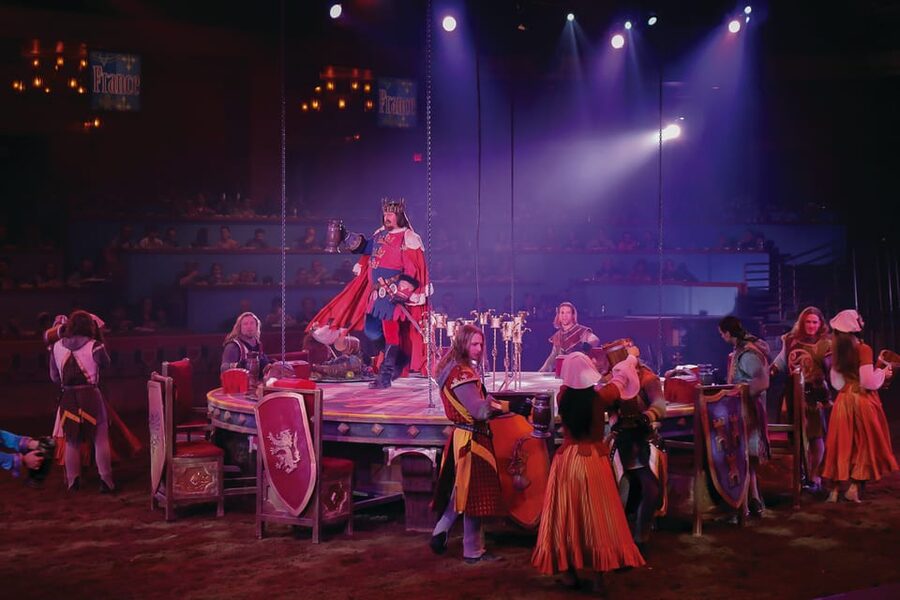 Las Vegas: Tournament of Kings Show at Excalibur - What the evening feels like for children