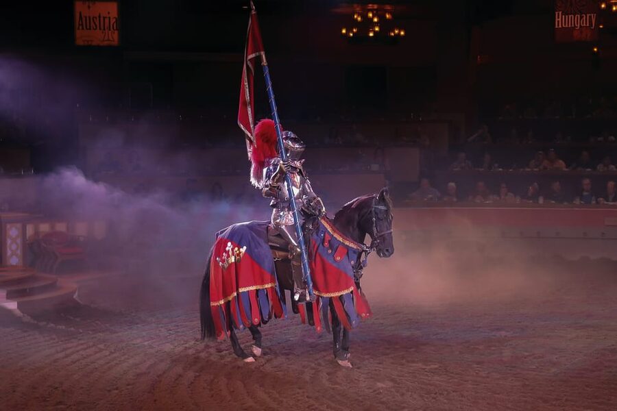 Las Vegas: Tournament of Kings Show at Excalibur - Bags, seating, and what to leave behind
