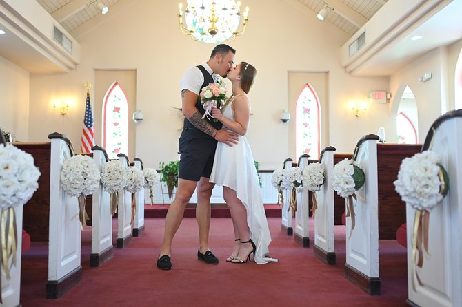 Las Vegas Wedding at A Special Memory Wedding Chapel - The ceremony is short, which can be good or bad