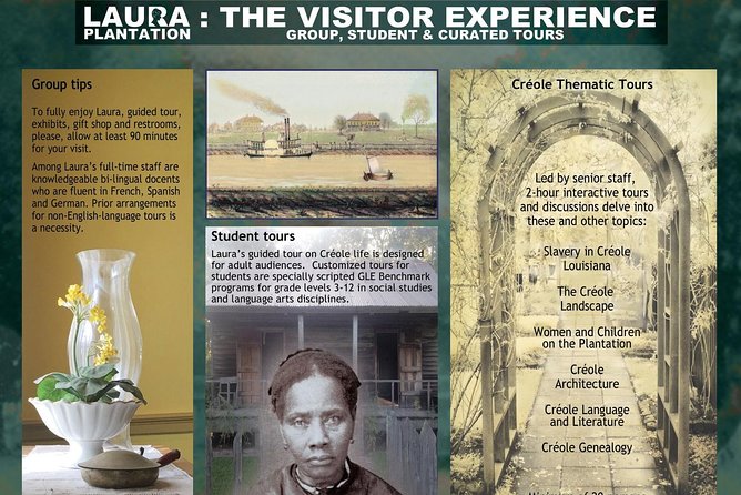 Laura Creole Plantation Guided Tour - The drive from New Orleans and the real cost
