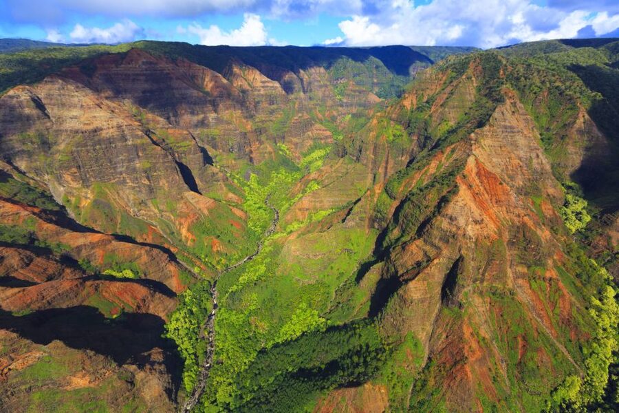 Lihue: Deluxe Waterfall Safari Helicopter Tour - The Na Pali Coast from a moving window seat