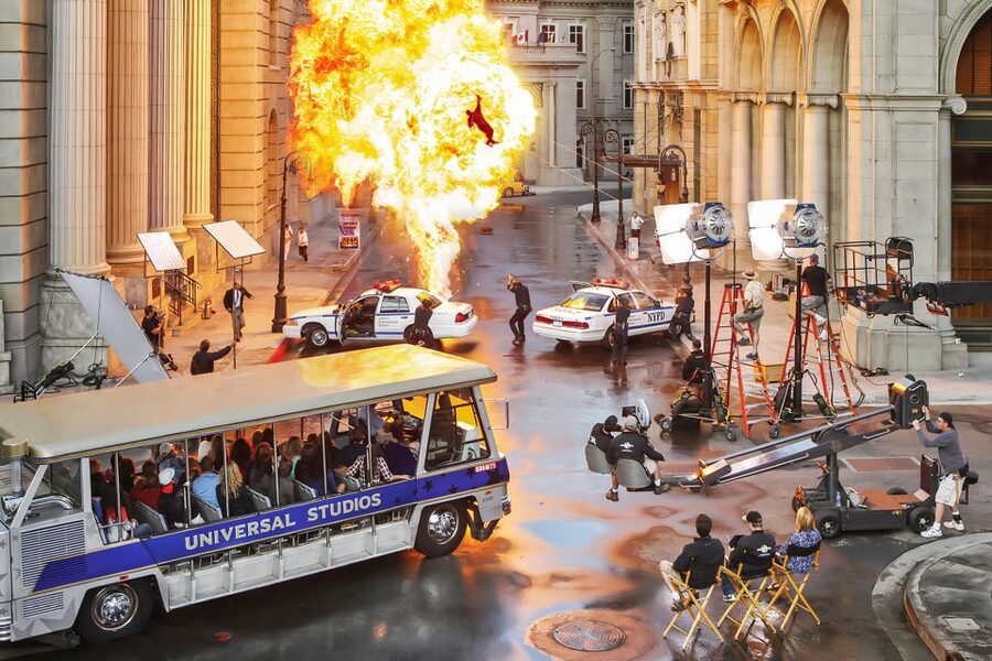 Los Angeles: All-Inclusive Pass Plus with Universal Studios - Seeing Los Angeles from the top of a bus