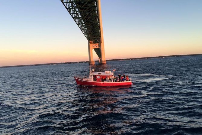 Mackinaw City Sunset Cruise - Boarding Ugly Anne at Mackinaw City