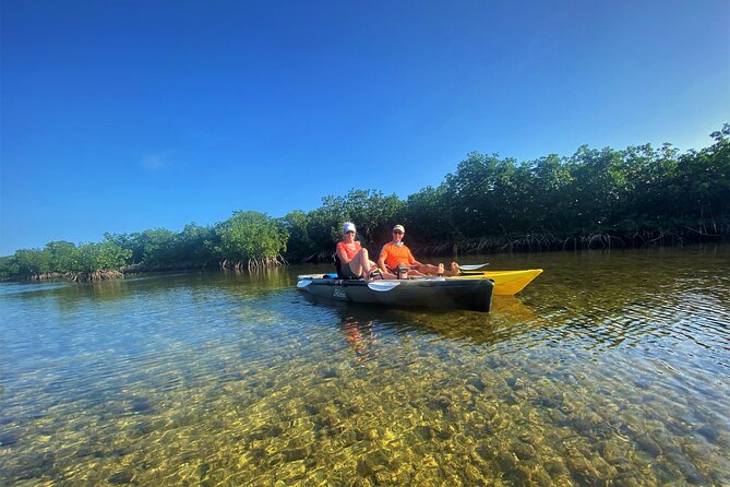 Mangrove Tunnel Kayak Adventure in Key Largo - Snorkeling adds another view of the Keys
