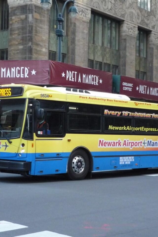 Manhattan: Bus Transfer from/to Newark Airport - Why this Newark to Manhattan bus can make arrival easier
