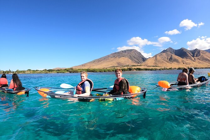 Maui Clear Kayak and Snorkel Tour: Swim with turtles (Makena) - Makena at 7 a.m.: a smart time to be on the water