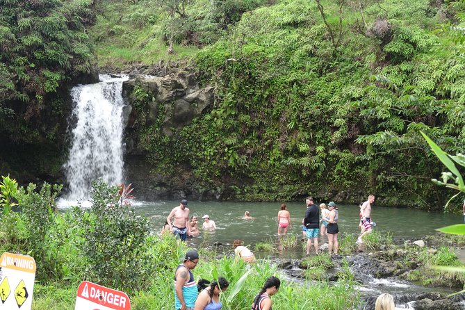 Maui: Famous Road to Hana Waterfalls and Lunch by Mercedes Van - Wai’anapanapa is the day’s visual centerpiece