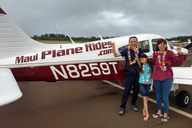 Maui -PRIVATE- Air Tour FUN: 3 Islands: (2-5 people): SEE it ALL! - From Kahului to Maui’s western coast