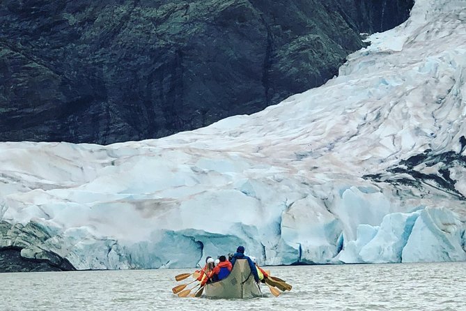 Mendenhall Glacier Lake Canoe Tour - From the downtown cruise dock to West Side Glacier Parking