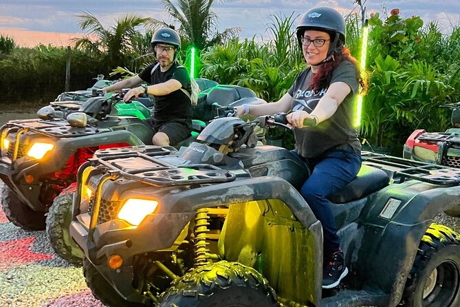 Miami (Bad A") Glow in the Dark ATV Riding Experience #1TOP Rated - Safety Briefing, Helmets, and Driver Rules