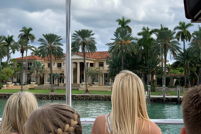 Miami Biscayne Bay rich and famous Sightseeing Boat Tour - Fisher Island and Miami’s most exclusive shoreline