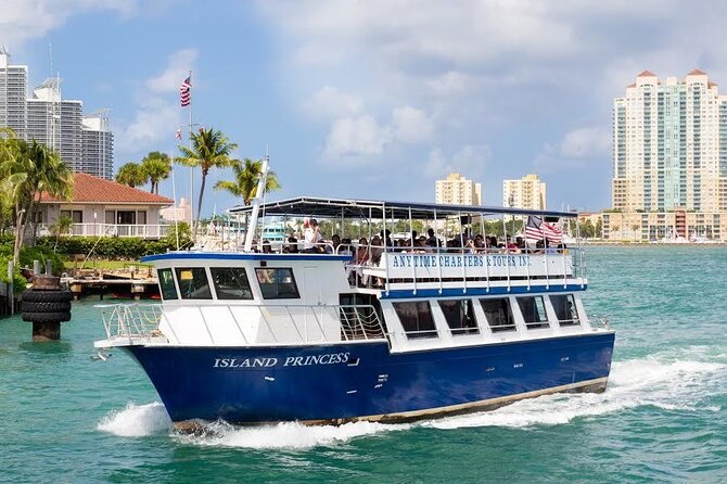 Miami Biscayne Bay rich and famous Sightseeing Boat Tour - Star Island and Millionaire’s Row