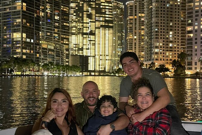 Miami Boat Tour –Day and Night Cruises with Champagne - Entering the Miami River near Brickell