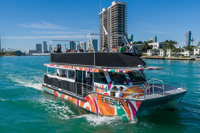 Miami Boat Tour of Celebrity Homes - The port views add more than background scenery