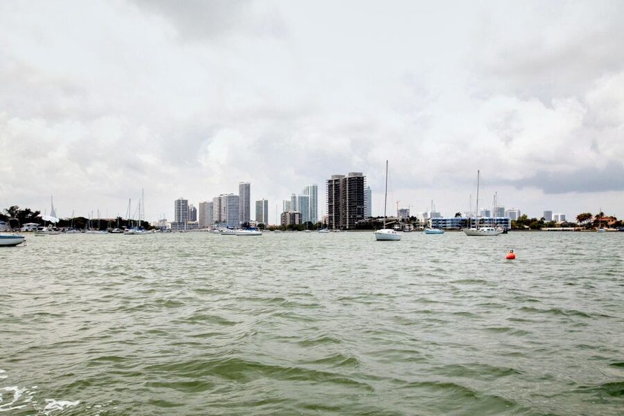 Miami: Duck Tour of Miami and South Beach - The splash into Biscayne Bay