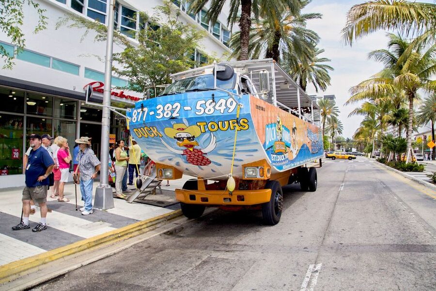 Miami: Duck Tour of Miami and South Beach - Checking in at the South Beach ticket office