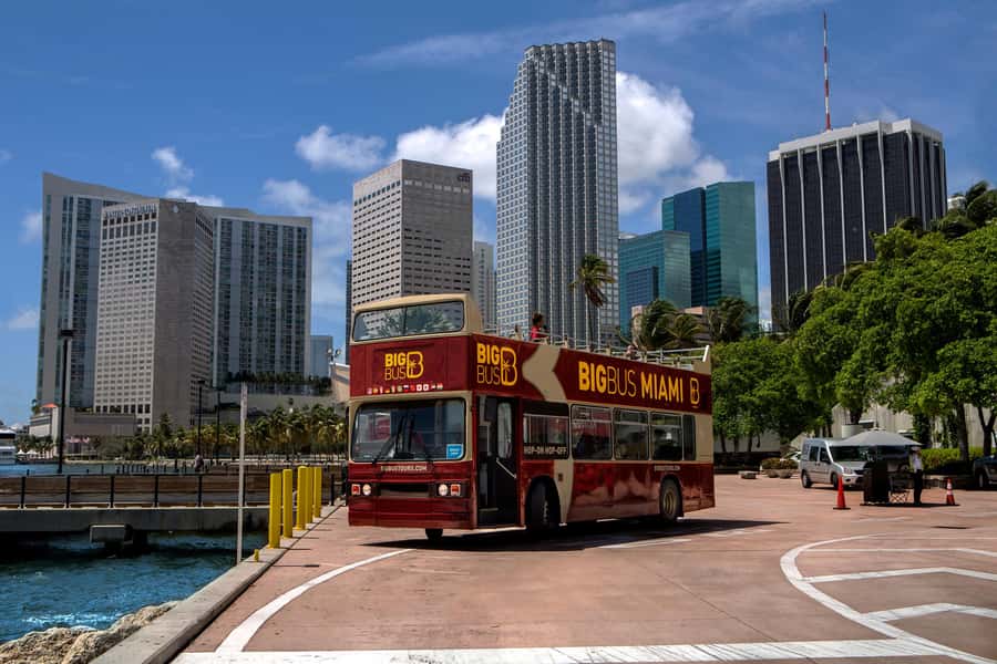Miami: Everglades Experience, Bay Cruise & Open-Top Bus Tour - Biscayne Bay: Miami’s skyline from the water