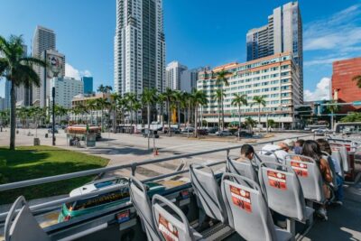 Half-Day Open-Top Bus Tour Plus Biscayne Bay Cruise
