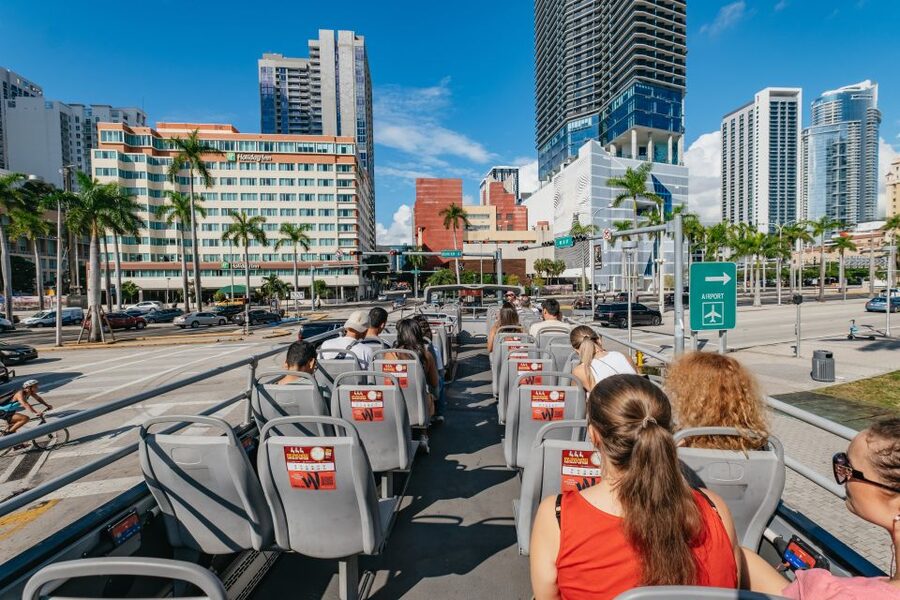 Miami: Half-Day Open-Top Bus Tour Plus Biscayne Bay Cruise - How the four-hour timing really works