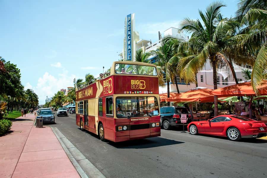 Miami: Hop-on Hop-off Open-top Bus Tour and Optional Cruise - Soundscape Park and Lincoln Road