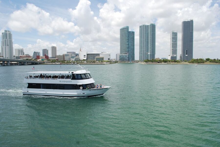 Miami: Hop-on Hop-off Open-top Bus Tour and Optional Cruise - The Millionaires Row cruise from Bayside