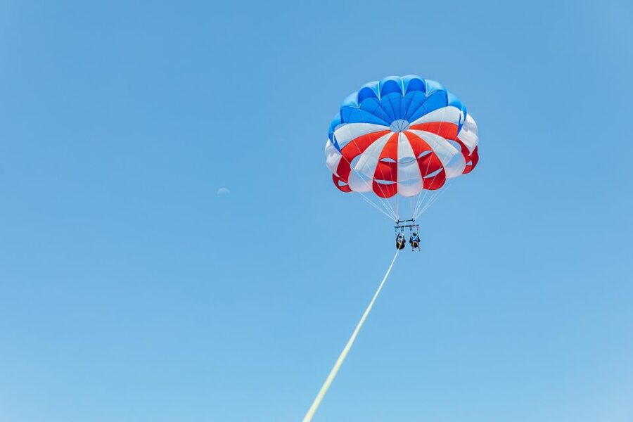 Miami: Parasailing Experience in Biscayne Bay - Safety briefing, harness, and takeoff