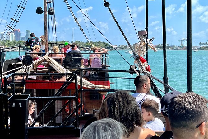Miami Pirate Boat Tour: Skyline & Celebrity Homes - Downtown Miami supplies the big photo views