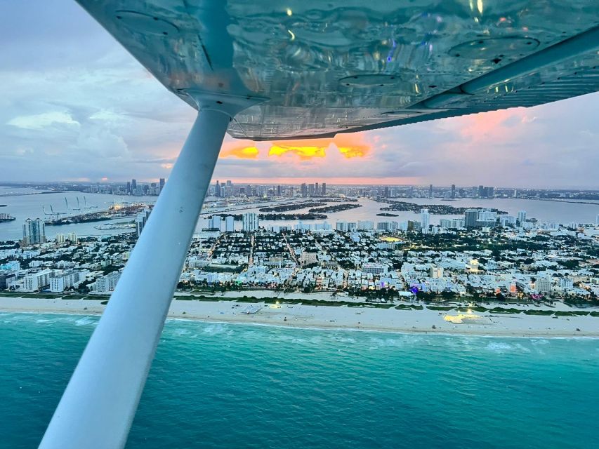 Miami: South Beach Private 35-Minute Guided Flight Tour - Weather, weight limits, and comfort