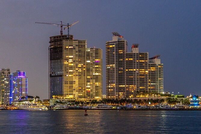 Miami Sunset and City Lights Cocktail Cruise - Yachts, cruise ships, and working Miami