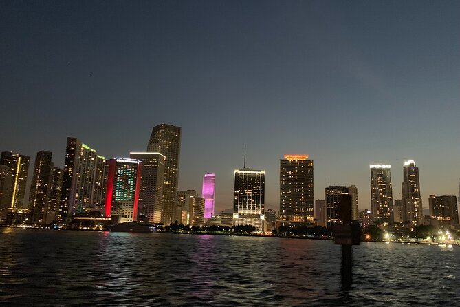Miami Sunset and City Lights Cocktail Cruise - Music, conversation, and the changing mood
