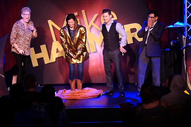 Mike Hammer Comedy Magic Show at the Four Queens Hotel - What happens inside the Canyon Club